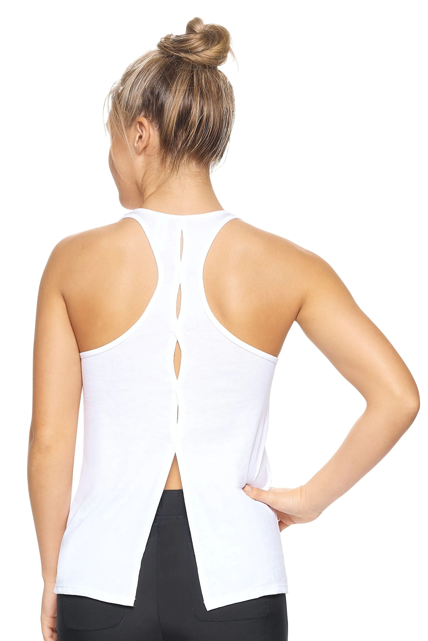 Women's MoCaa Split Dash Racerback Tank Top