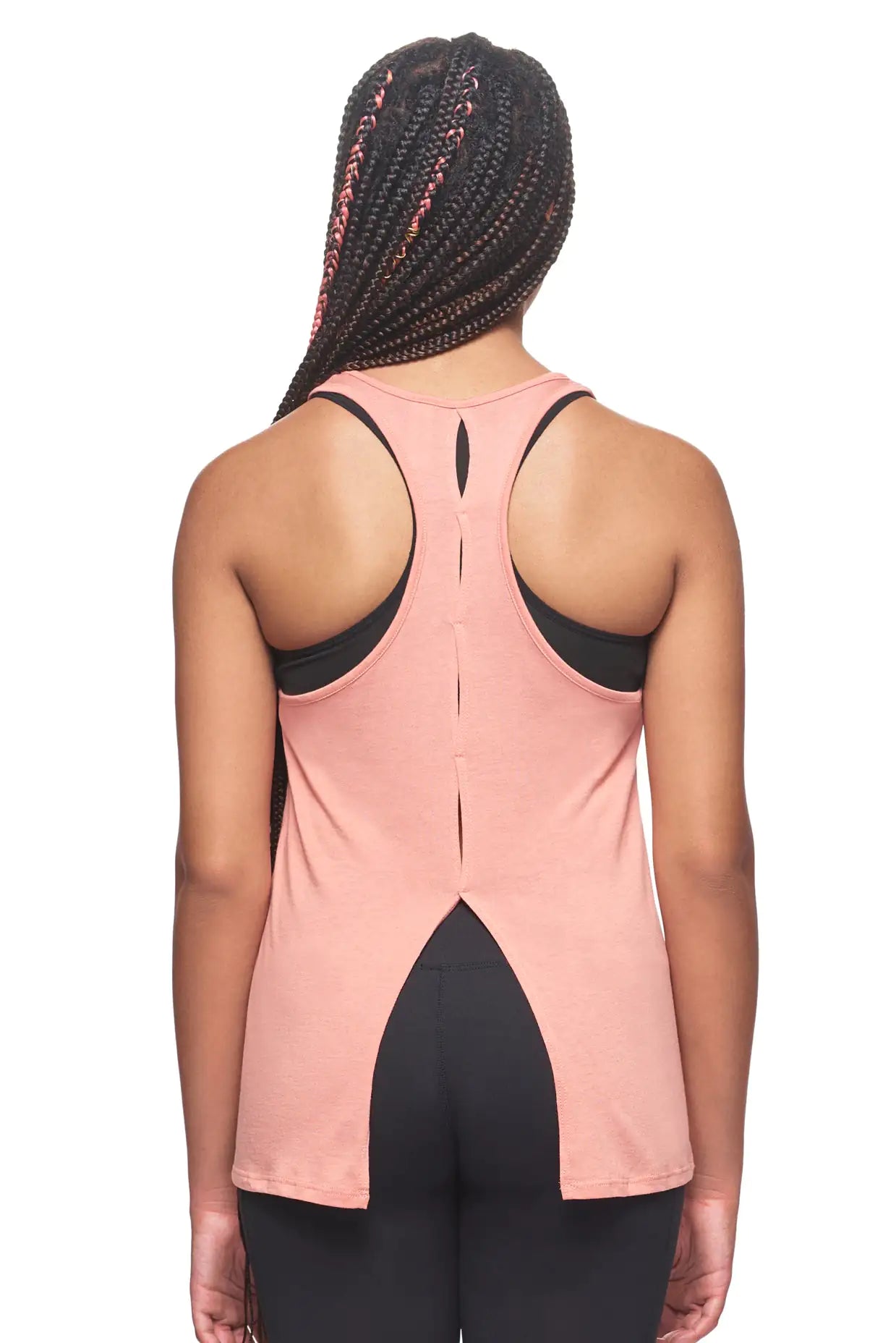 Women's MoCaa Split Dash Racerback Tank Top