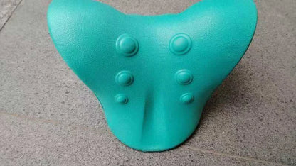 C-Type Neck Shoulder Relaxer Cervical Spine Stretch Muscle Relaxation Traction Device Massage Pillow Correction Chiropractic