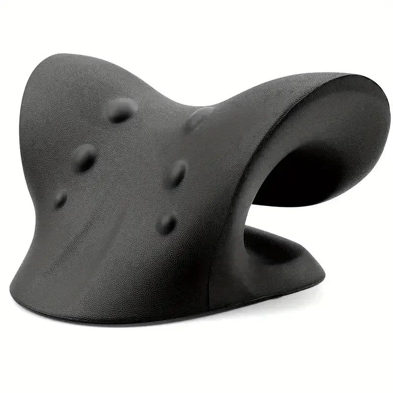 C-Shaped Pillow Neck and Shoulder Relaxer, Cervical Traction Device for TMJ Pain Relief and Cervical Spine Alignment, Chiropract